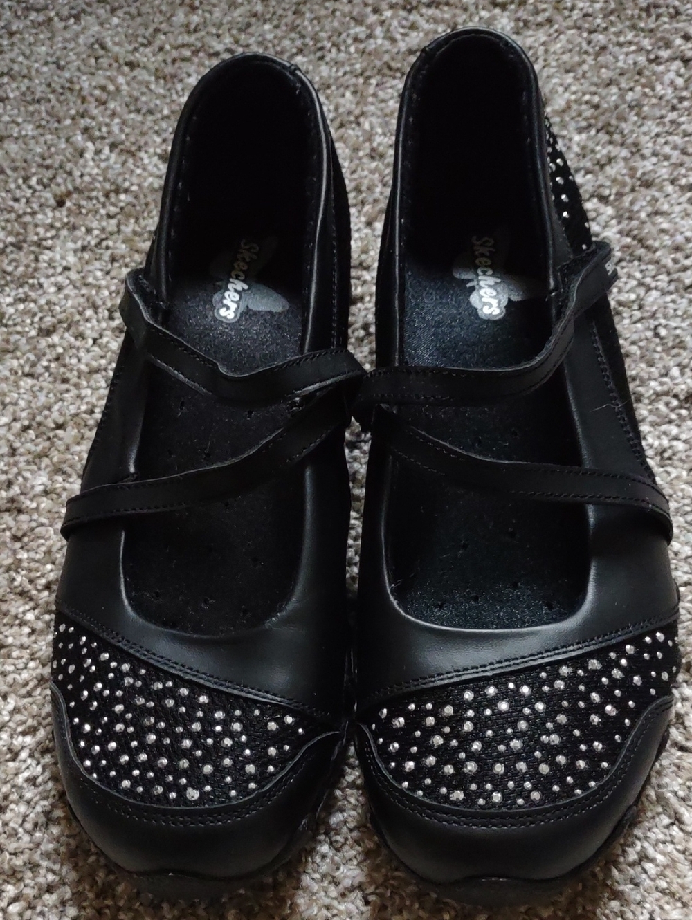 Skechers Strappy Slip On Women Shoes Size US 8